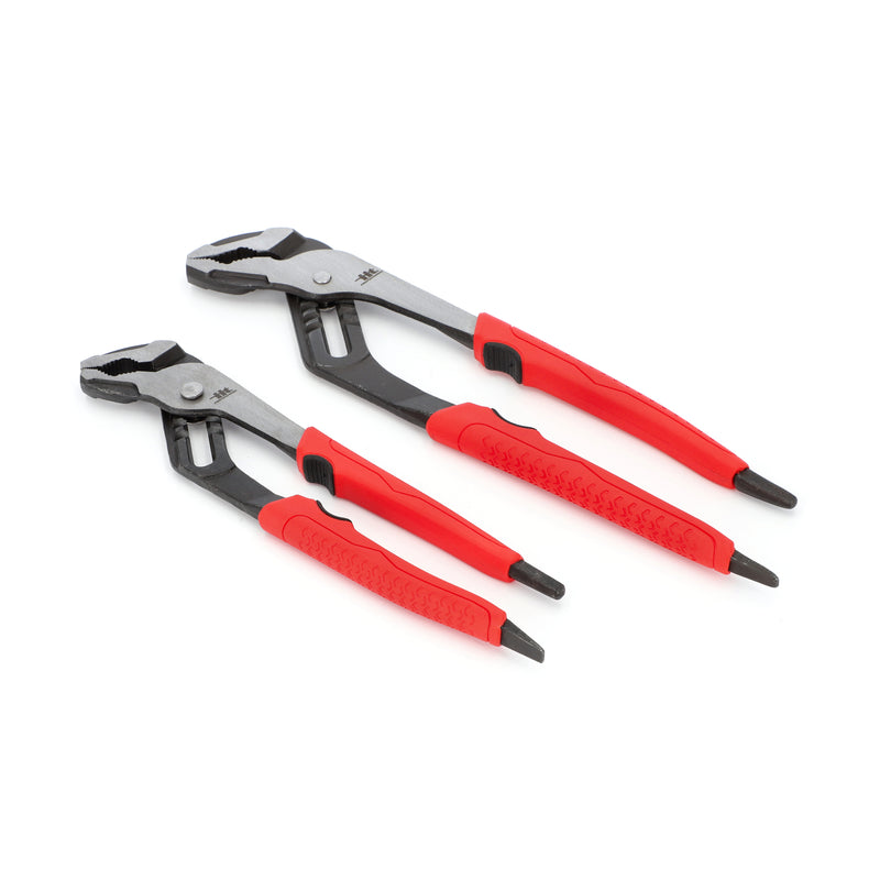 IIT PRO 2pc GROOVE JOINT PLIERS WITH SPUD BAR ENDS