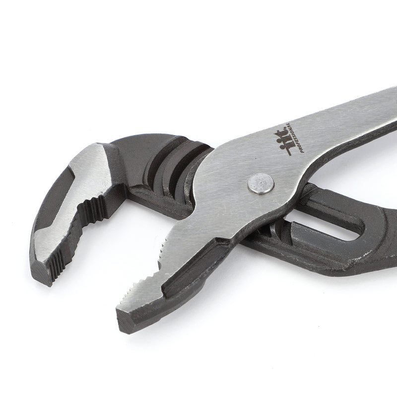 IIT PRO 2pc GROOVE JOINT PLIERS WITH SPUD BAR ENDS