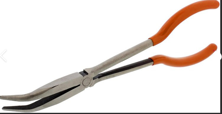 IIT 11'' LONG NOSE PLIERS 45 DEGREE