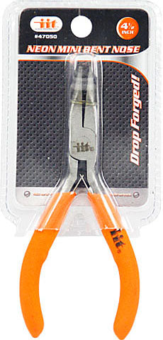 IIT 4 1/2'' MINI BENT NOSE PLIERS