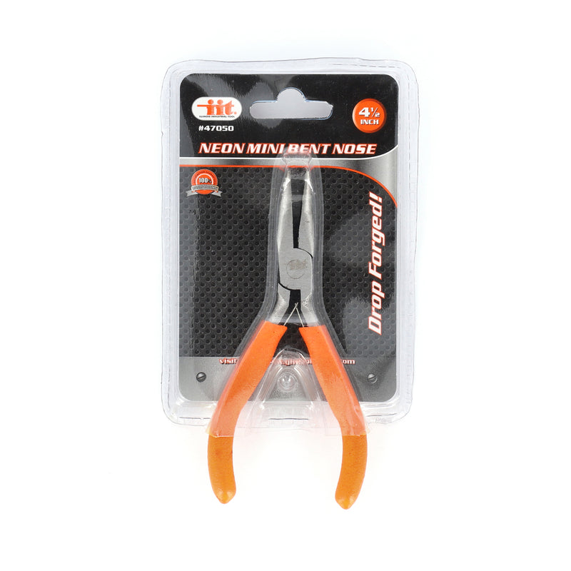 IIT 4 1/2'' MINI BENT NOSE PLIERS