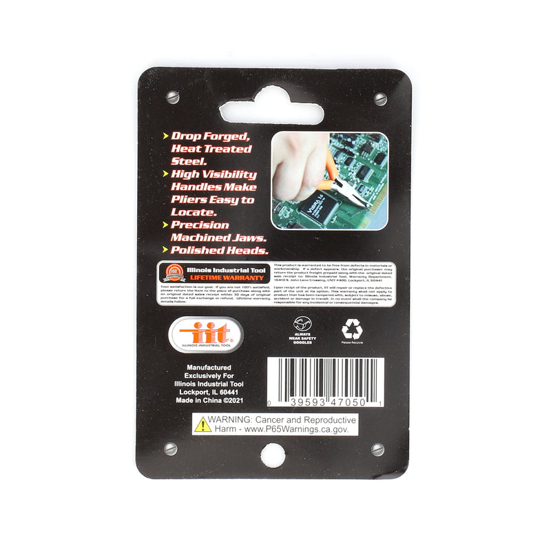 IIT 4 1/2'' MINI BENT NOSE PLIERS