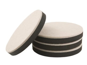 5IN ROUND FELT BOTTOM MOVERS