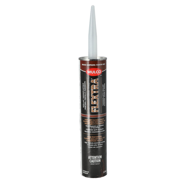 MULCO 10.1OZ FLEXTRA THERMOPLASTIC SEALANT COUNTRY RED RESTRICTED SALES