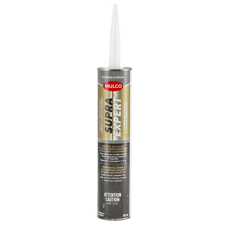 MULCO 10.1OZ SUPRA EXPERT THERMOPLASTIC SEALANT ALUMINUM COLOR RESTRICTED SALES