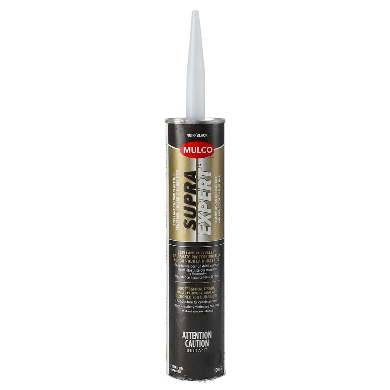 MULCO 10.1OZ SUPRA EXPERT THERMOPLASTIC SEALANT BLACK COLOR RESTRICTED SALES