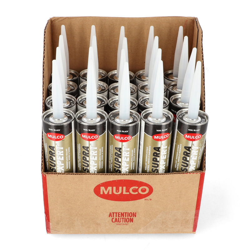 MULCO 10.1OZ SUPRA EXPERT THERMOPLASTIC SEALANT BLACK COLOR RESTRICTED SALES