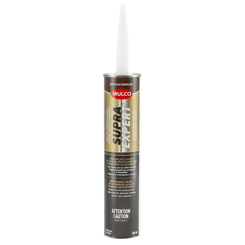 MULCO 10.1OZ SUPRA EXPERT THERMOPLASTIC SEALANT CHOCOLATE COLOR RESTRICTED SALES