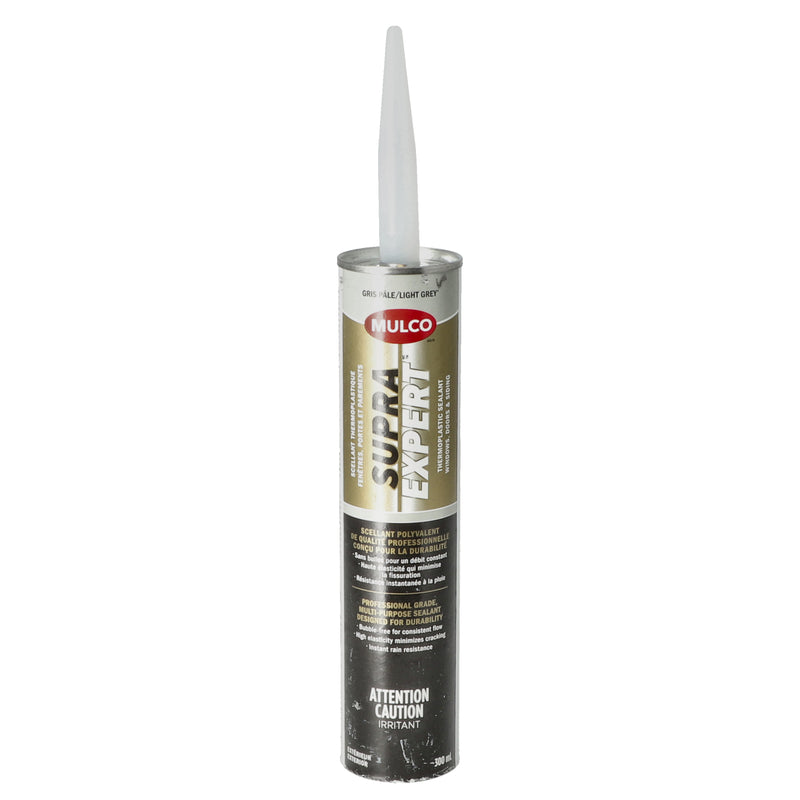 MULCO 10.1oz SUPRA EXPERT THERMOPLASTIC SEALANT LIGHT GRAY COLOR RESTRICTED SALES