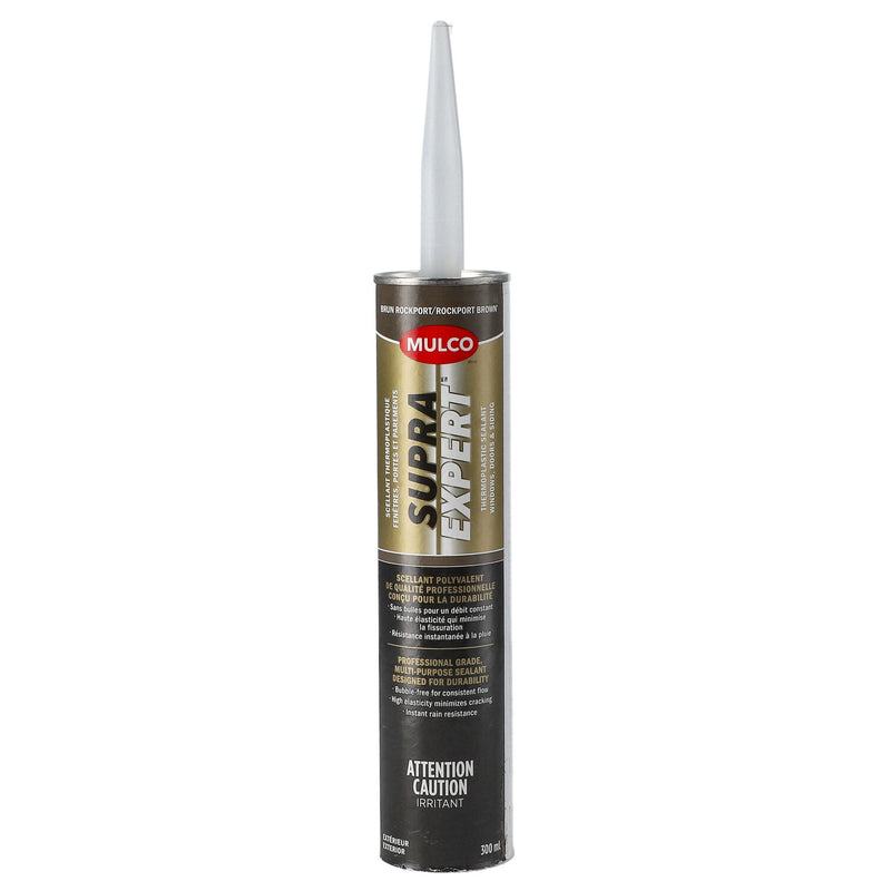 MULCO 10.1OZ SUPRA EXPERT THERMOPLASTIC SEALANT BROWN COLOR RESTRICTED SALES