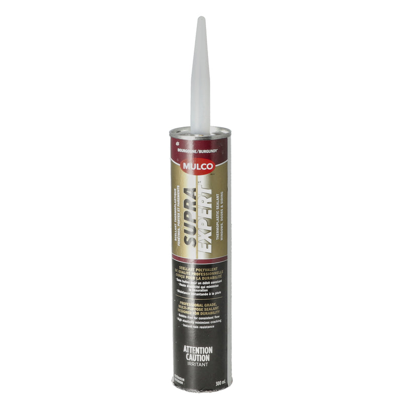 MULCO 10.1OZ SUPRA EXPERT THERMOPLASTIC SEALANT BURGUNDY COLOR RESTRICTED SALES