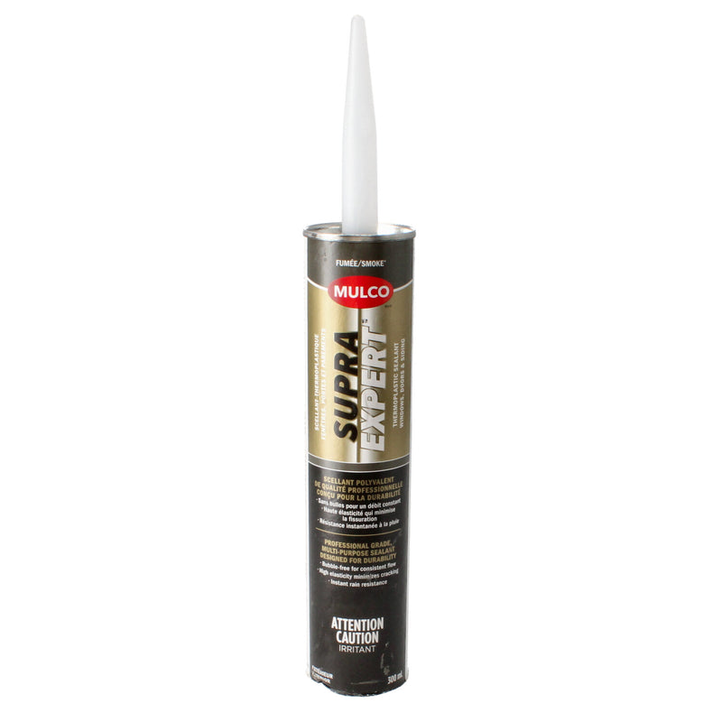 MULCO 10.1OZ SUPRA EXPERT THERMOPLASTIC SEALANT SMOKE GREY COLOR RESTRICTED SALES