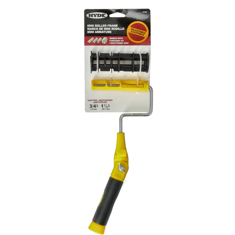 HYDE 4'' ADJUSTABLE MINI ROLLER FRAME WITH ADAPTERS