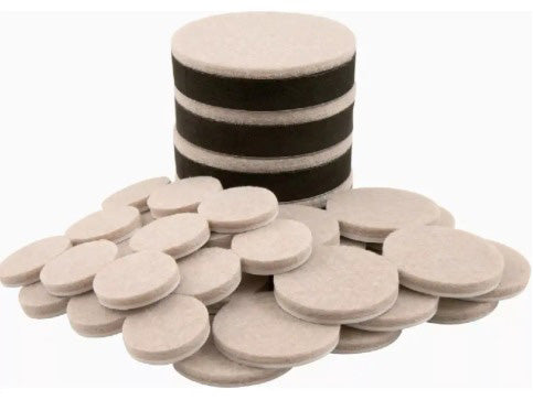 SOFT TOUCH 36PC FURNITURE & SUPER SLIDERS BONUS VALUE PACK ASSORTED SIZES