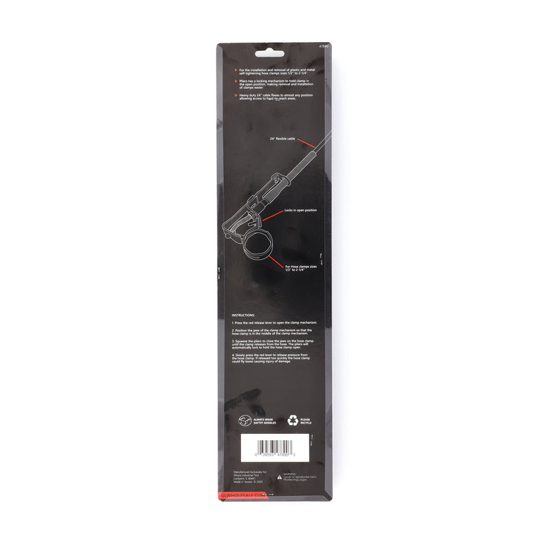IIT PRO FLEXIBLE HOSE CLAMP PLIERS 24''