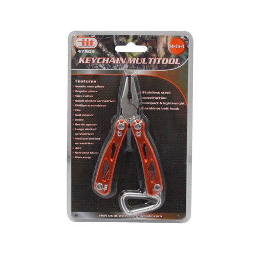 IIT 14-in-1 KEYCHAIN MULTITOOL