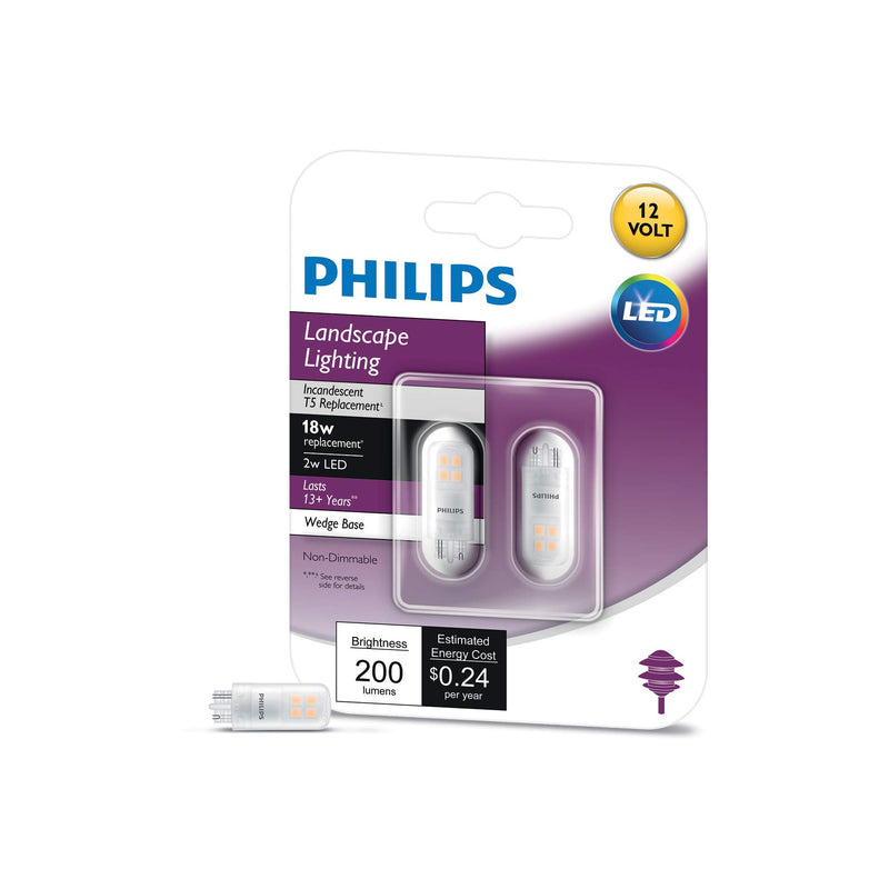 2pk 2.2=20W LED G8 BI-PIN BASE LANDSCAPE & ACCENT LIGHTING