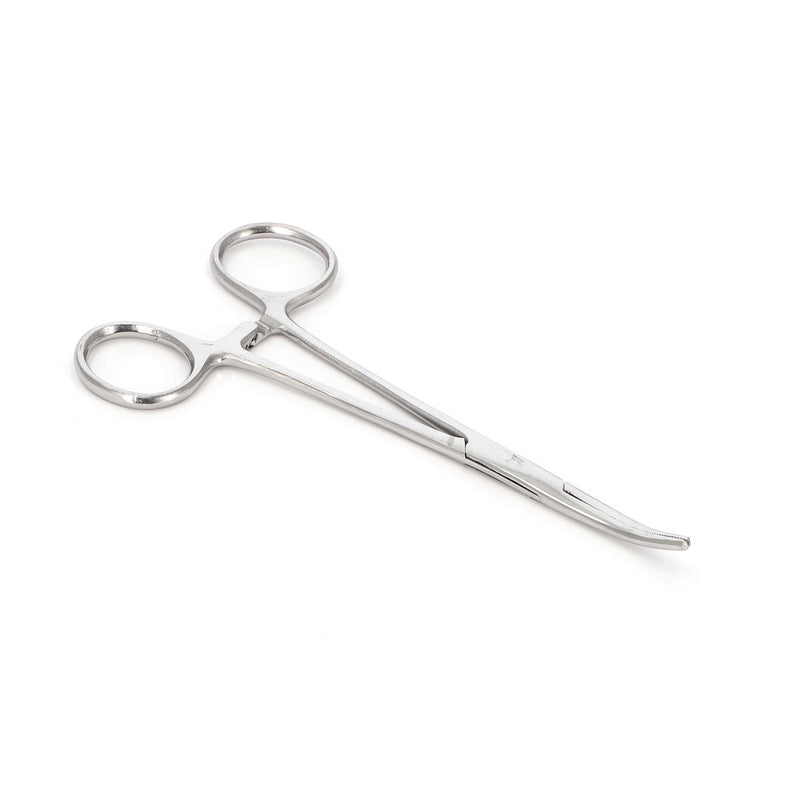 IIT 5.5'' BENT HEMOSTAT PLIER STAINLESS