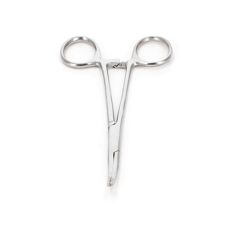 IIT 5.5'' BENT HEMOSTAT PLIER STAINLESS