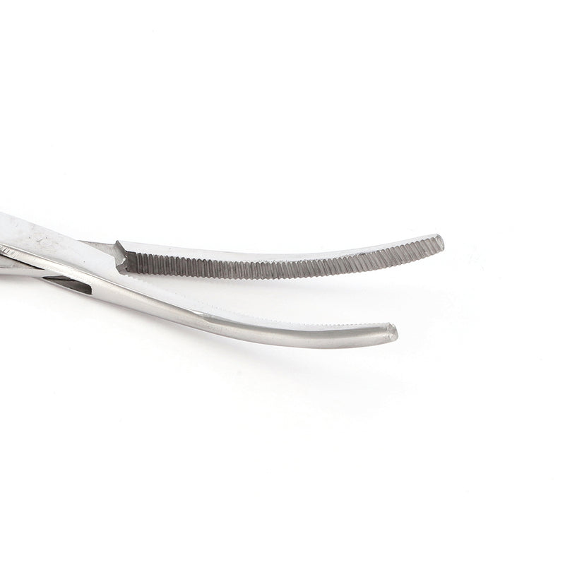 IIT 8'' BENT NOSE HEMOSTAT PLIER STAINLESS