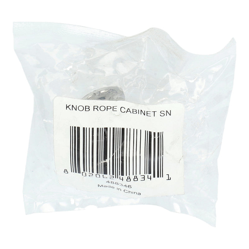 ROPE CAB KNOB SN 1-1/4''