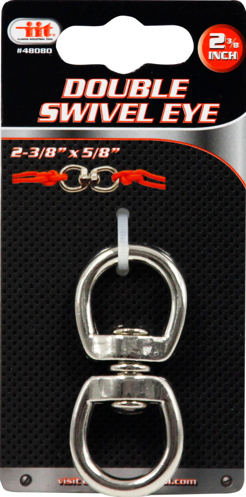 IIT 5/8''x2-3/8'' DOUBLE SWIVEL EYE