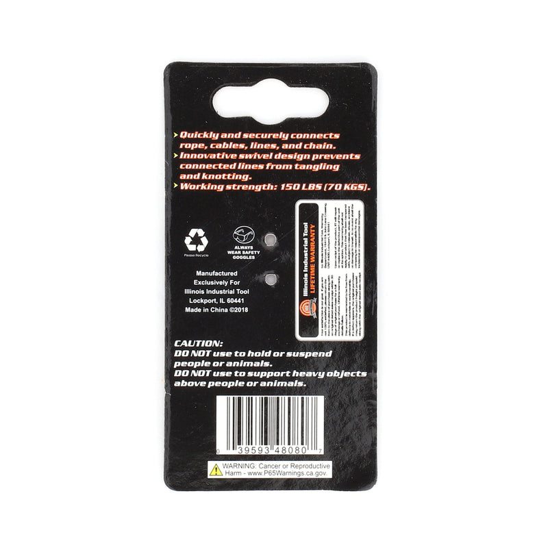 IIT 5/8''x2-3/8'' DOUBLE SWIVEL EYE
