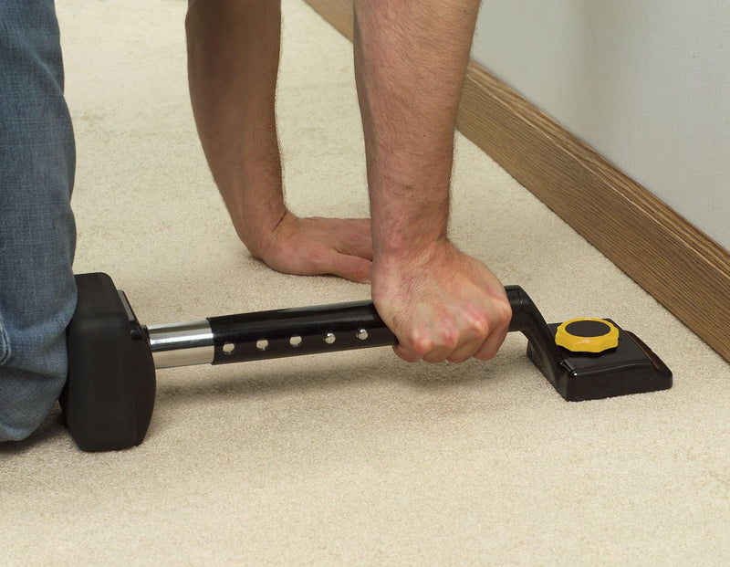 ADJUSTABLE CARPET KNEE KICKER