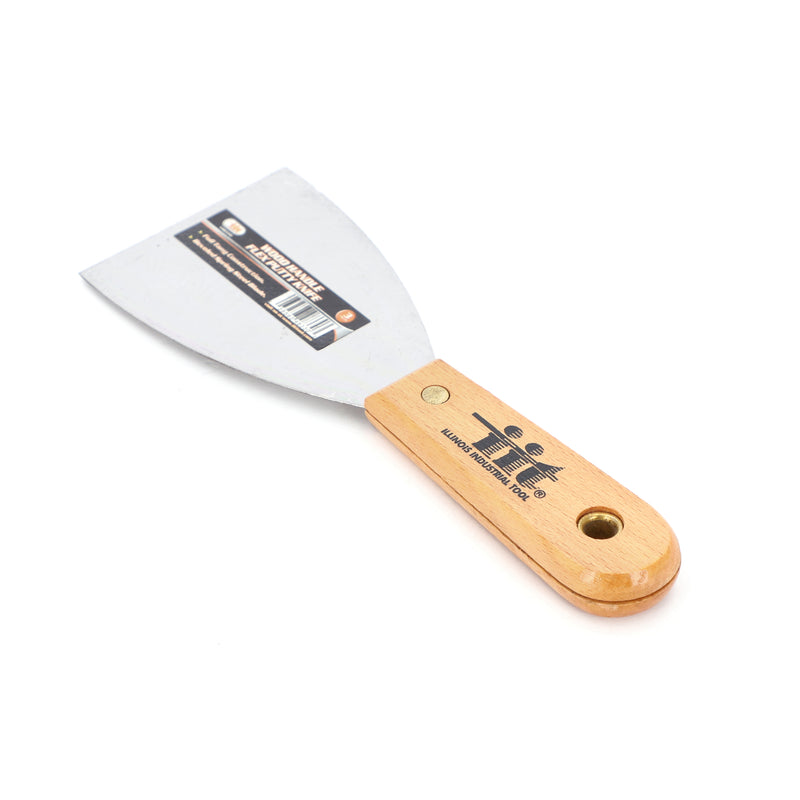 IIT 3'' FLEXIBLE PUTTY KNIFE WOOD HANDLE