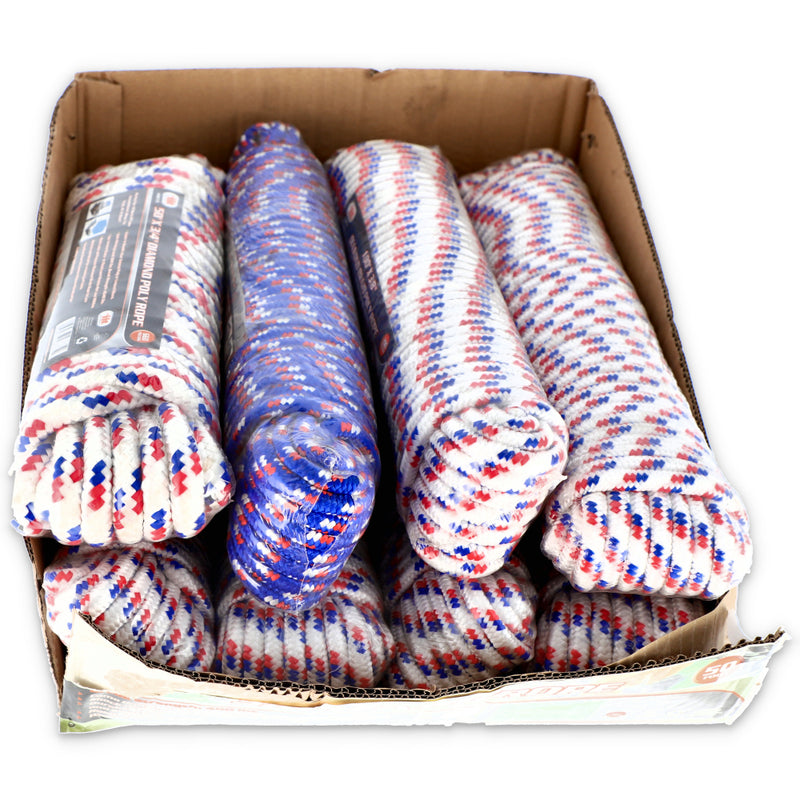 IIT 100' x 3/8'' DIAMOND POLY ROPE