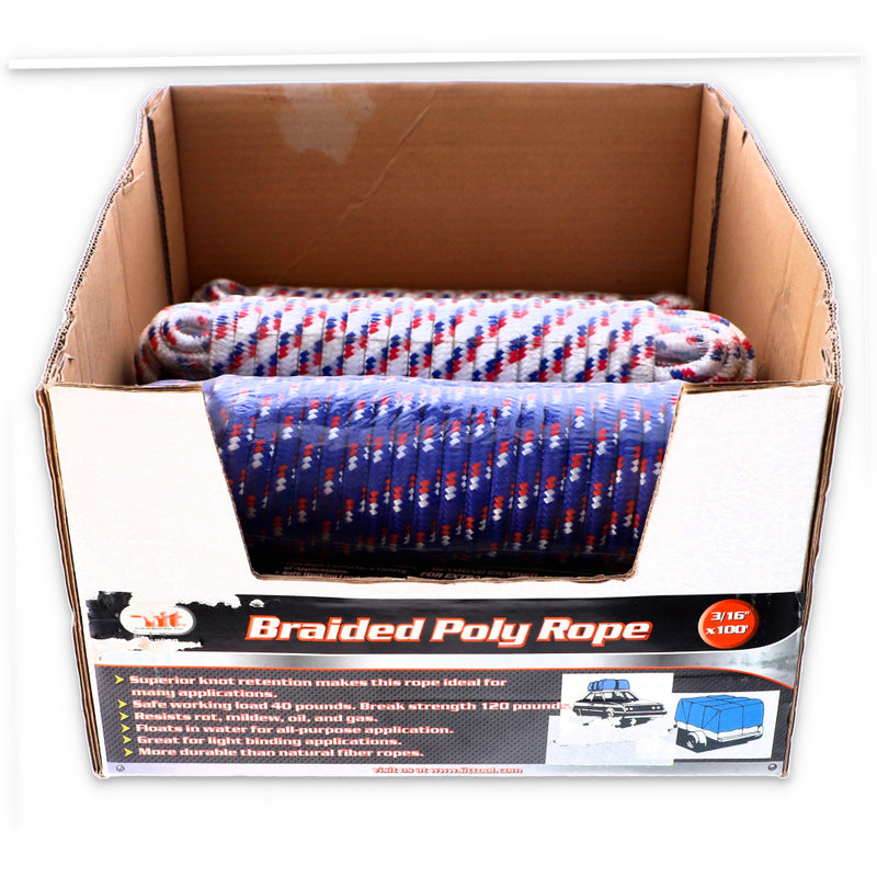 IIT 3/8'' X 50' DIAMOND BRAID ROPE