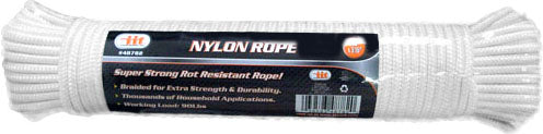 IIT 100' x 3/16'' NYLON ROPE