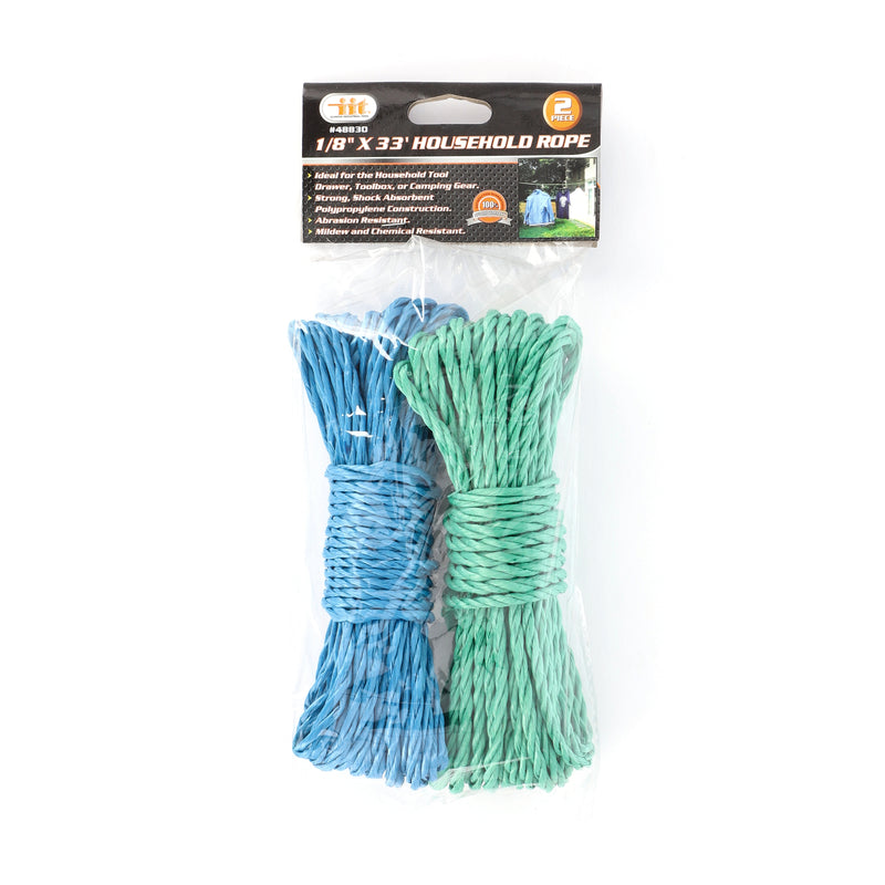 IIT 2pc 1/8'' X 33' POLY ROPE