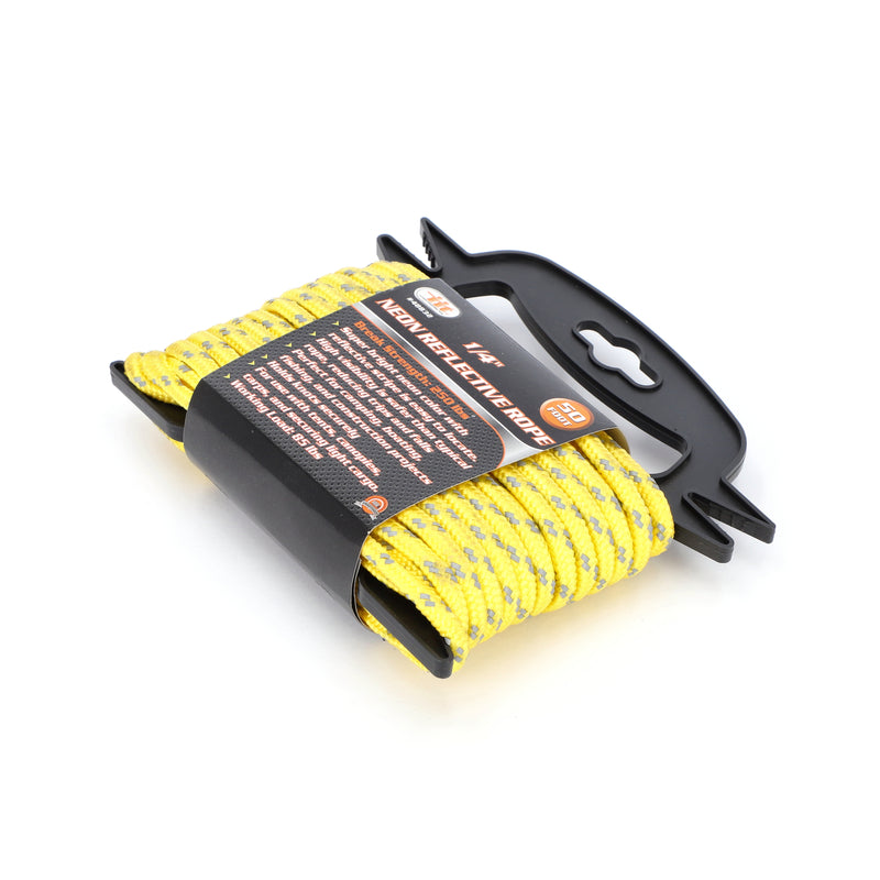 IIT 1/4''x 50' NEON REFLECTIVE ROPE