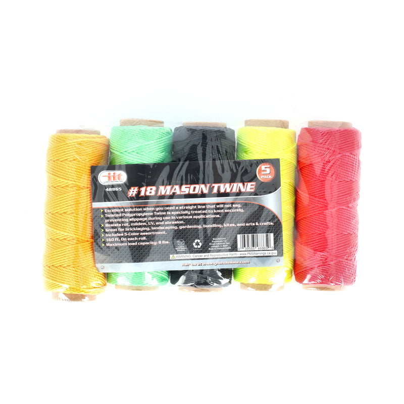 IIT 5PK #18 MASON TWINE 5 COLORS