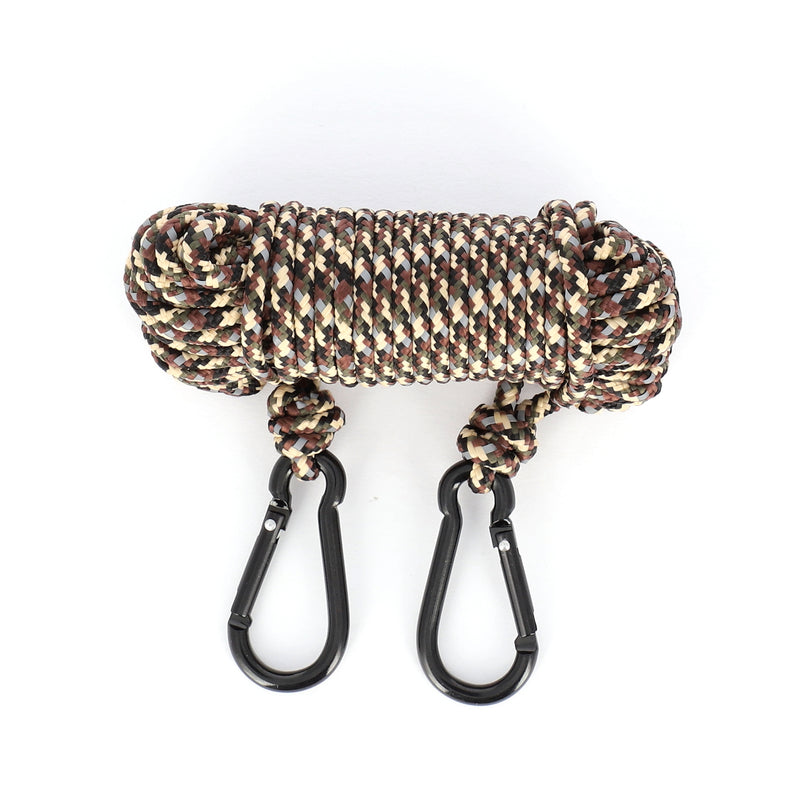 IIT 30' REFLECTIVE CAMO ROPE WITH CARABINER