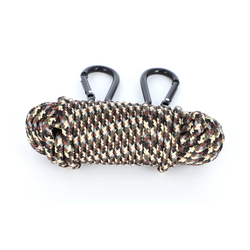 IIT 30' REFLECTIVE CAMO ROPE WITH CARABINER