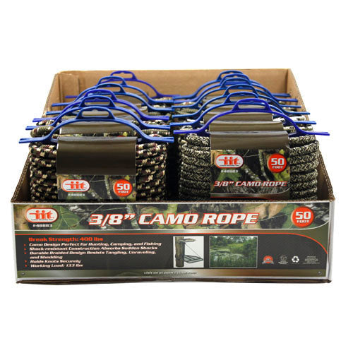 IIT 3/8''x50' CAMO ROPE DIAMOND BRAID