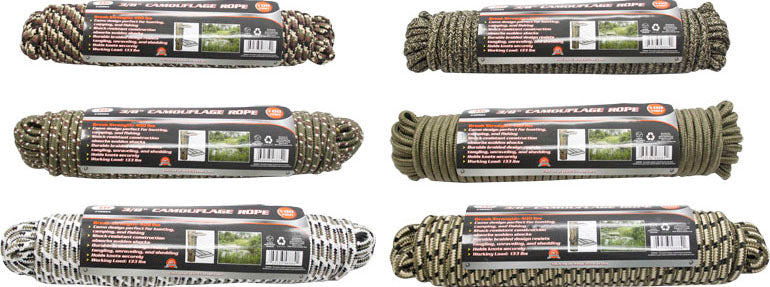 IIT 100' x 3/8'' DIAMOND CAMO ROPE