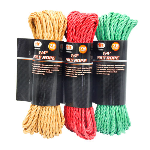 IIT 72' x 6MM POLY ROPE