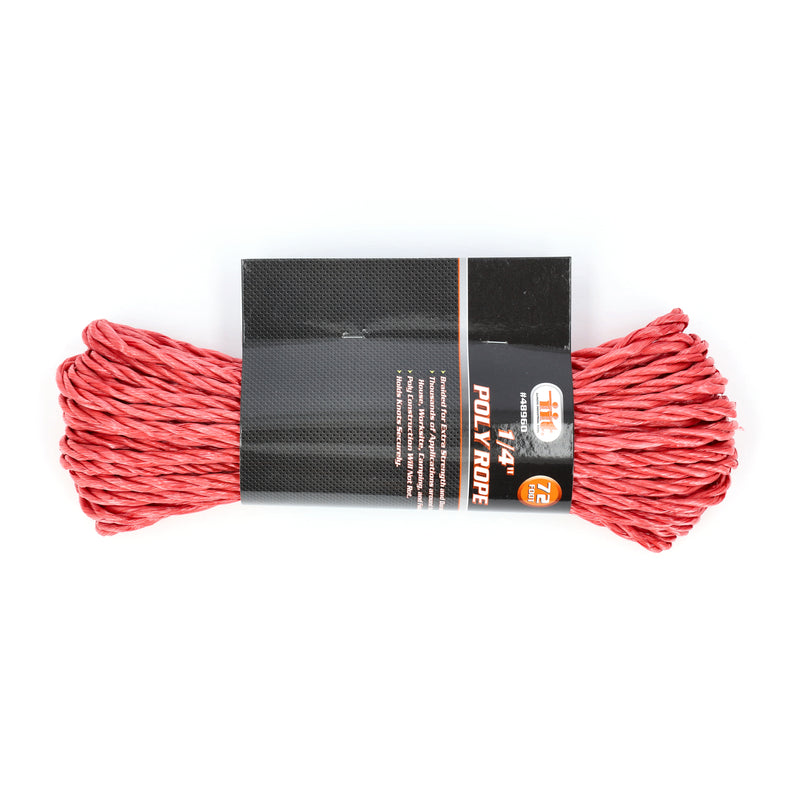 IIT 72' x 6MM POLY ROPE