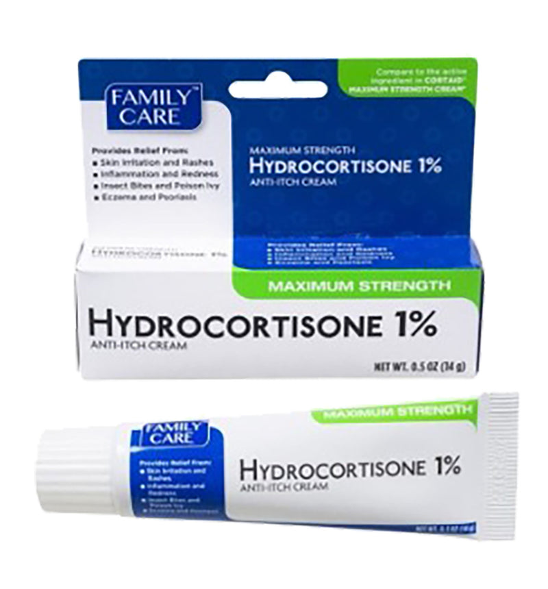 F CARE ANTI-ITCH RELIEF HYDROCORTISONE CREAM 1% .05oz