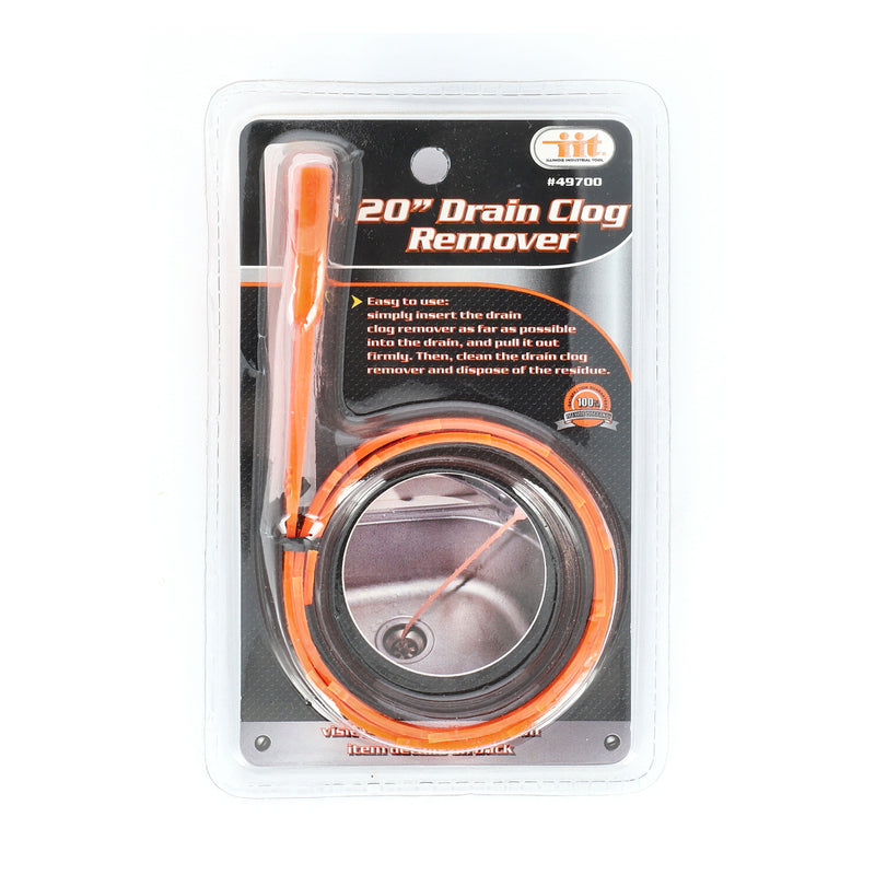IIT 20'' PLASTIC DRAIN CLEANER