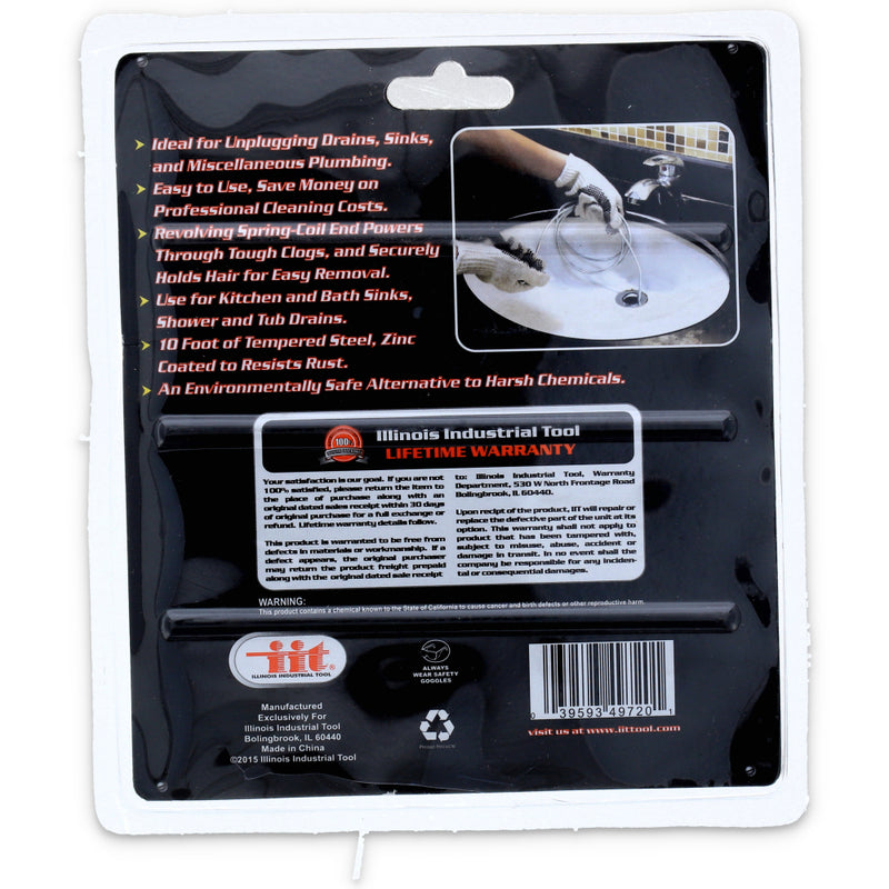 IIT 10' SINK & DRAIN CLEANER