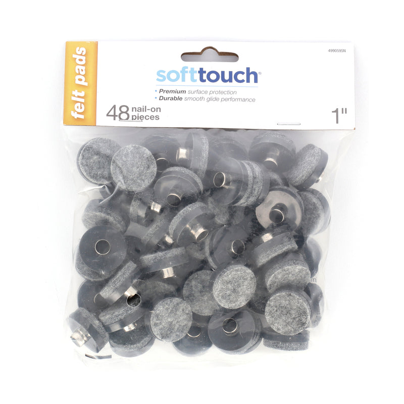 VALUE PACK NAIL ON GRAY FELT (48) 1IN