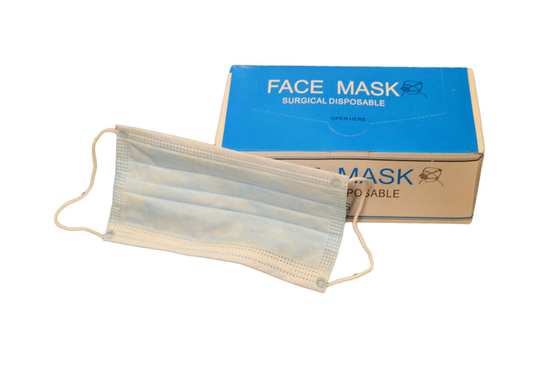 50pc FACE MASK SURGICAL DISPOSABLE