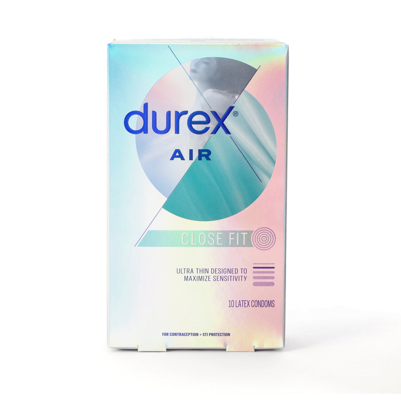 DUREX AIR CLOSE FIT ULTRA THIN 10 LATEX CONDOMS