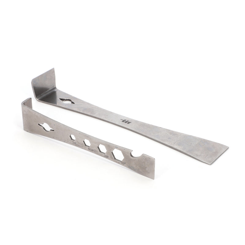IIT PRO 2PC MULTI-FUNCTION STAINLESS STEEL PRY BAR SET