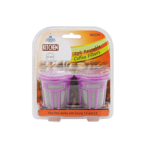 2pk REUSABLE COFFEE FILTERS