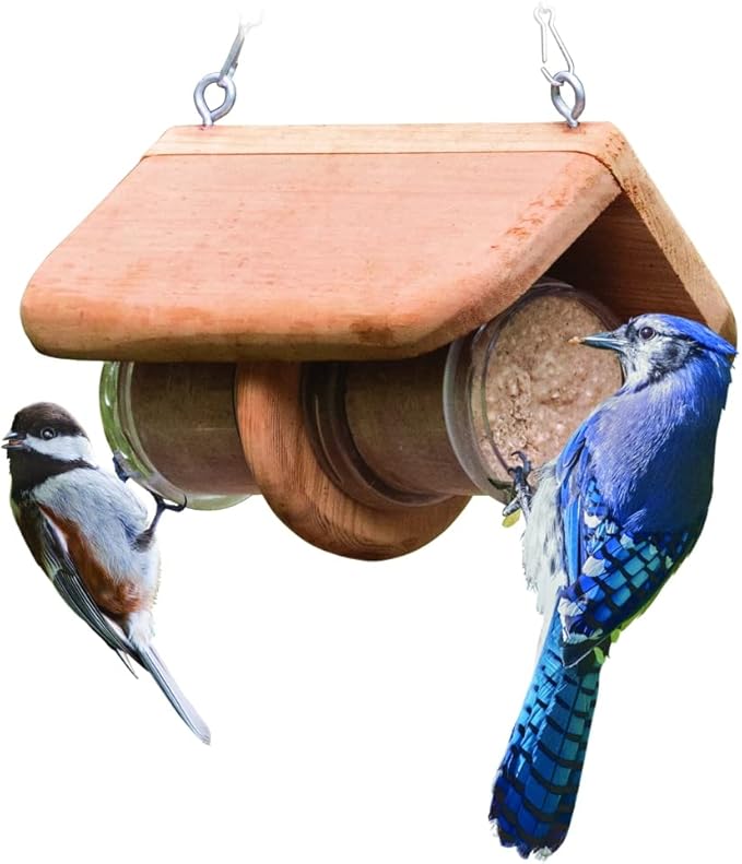 FLUTTER BUTTER PINE TREEHOUSE DUPLEX FEEDER